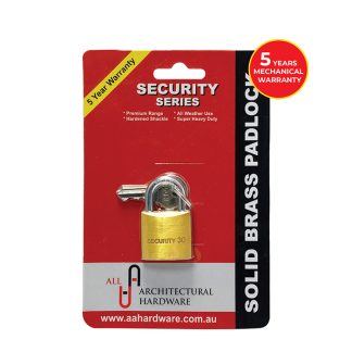 30mm Brass Padlock